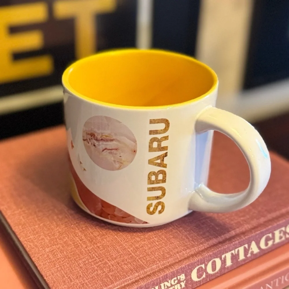 Subaru Limited Edition velvet mountains Japanese Seasonal Mug
